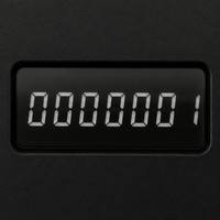 Compteur de cycles mécanique haute précision à 7 chiffres CVPL-200 résistant à la chaleur pour presse de moulage par injection plastique