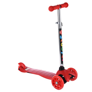 <span class=keywords><strong>Patinete</strong></span> Plegable de Tres Ruedas para Niños con Luces Intermitentes de 118 mm Ajustables - Product Image 3