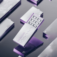 Scatola Rigida per Cosmetici OEM ODM con Goffratura, Confezione Regalo Personalizzata a Forma di Libro per Set di Fiale con Vassoio Interno
