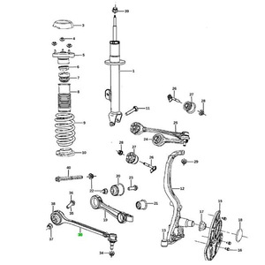 JEPDA <b>Stabilizer</b> Link 04670509AF 04670508AF for Chrysler 300 Dodge Charger MacPherson Strut Suspension - Product Image 4