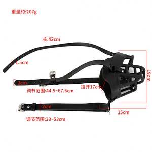 Jaula <span class=keywords><strong>para</strong></span> mordeduras <span class=keywords><strong>de</strong></span> perros, <span class=keywords><strong>juego</strong></span> <span class=keywords><strong>de</strong></span> entrenamiento <span class=keywords><strong>de</strong></span> mascotas, <span class=keywords><strong>juego</strong></span> <span class=keywords><strong>de</strong></span> rol, máscara <span class=keywords><strong>para</strong></span> perros, tapón <span class=keywords><strong>de</strong></span> mordaza <span class=keywords><strong>para</strong></span> la <span class=keywords><strong>boca</strong></span>, Cosplay, Bondage BDSM, Juguetes sexuales eróticos <span class=keywords><strong>para</strong></span> adultos <span class=keywords><strong>para</strong></span> parejas - Product Image 4