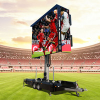 Layar LED Video Iklan Luar Ruangan JCT Manufacture Original Factory MBD28S 28SQM P3 P4 P4.81 Zhejiang