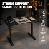 Table de travail électrique réglable en hauteur AOR, nouveau modèle 2026, levage fluide 20 mm/s, pour la maison, le bureau, l'usine, vente en gros