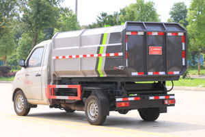Camion à ordures de seau accrochant facultatif de châssis de FORLAND/ISUZU/JAC/DONGFENG - Product Image 4