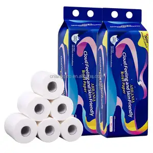 Markdown Verkoop Pluizig Mooi Oem Betaalbaar Toiletpapier Generiek 4laags Funky Toiletpapier