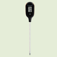 Testeur de sol numérique multifonctionnel pour fleurs, pelouses, légumes avec pH-mètre, matériau ABS, garantie 1 an