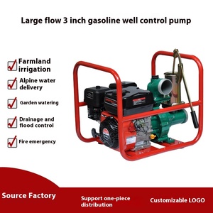 Waterpro Factory Direct 4.5HP High Pressure <b>Gasoline</b> Fire Pump Aluminum Enclosure Large Flow Farmland Irrigation Sewage Disposal - Product Image 3