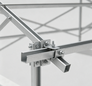 Cadre de montage solaire polyvalent en aluminium, adapté à l'installation sur toiture pour les applications résidentielles sur le marché du Moyen-Orient - Product Image 1