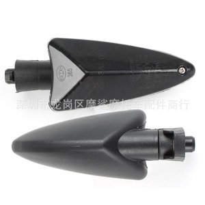 Luces Intermitentes para Motocicleta Moshark, Carcasa Transparente Blanca con Acabado Ahumado Negro, S1000RR 2009-2014, Luces Indicadoras Intermitentes - Product Image 5