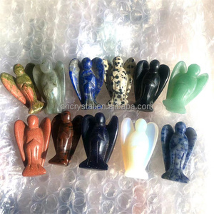 Donhai China natural stone <strong>crystal</strong> small hand carved <strong>crystal</strong> <strong>angel</strong> for christmas gifts - Product Image 6