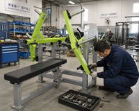 MRD-PM03 Machine de musculation professionnelle à charge libre pour développé couché, robuste en acier Q235, pour la musculation pectorale en salle de sport