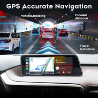 Radio Estéreo para Auto con Pantalla Táctil de 12.3 Pulgadas y Sistema Android 14 para Lexus RX300 RX350 RX450H 2015-2019