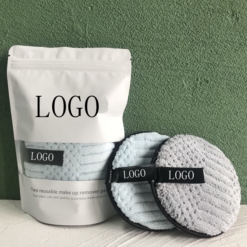 2023 Nieuwe Microfiber Make-Up Remover Pads Herbruikbare Gezicht Huidverzorgingsdoeken Make-Up Verwijderaar Gezicht Reiniging Sponspads