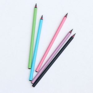 Venta Directa de Fábrica, Lápices de Colores Creativos para Niños, Logotipo Personalizable, HB 2B Estándar, Papel Arcoíris, Mina Negra, EN71 - Product Image 3