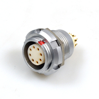 Conector Circular Hembra de Alta Calidad Serie 0B de 2, 3, 4, 5, 6, 7 y 9 Pines para ECG