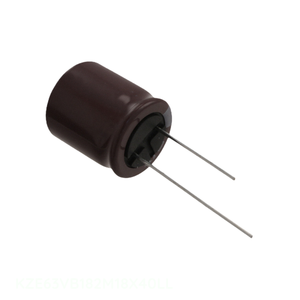 Condensador de orificio pasante KZE63VB182M18X40LL de aluminio 1800uF 20% 63V radial - Product Image 1