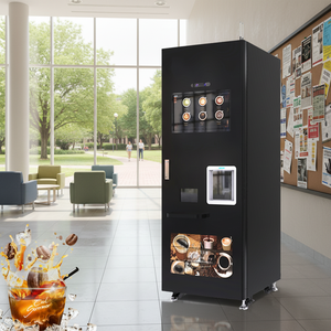 Máquina Expendedora <span class=keywords><strong>de</strong></span> <span class=keywords><strong>café</strong></span> molido <span class=keywords><strong>de</strong></span> grano a taza para bebidas calientes y frías con función SDK - Product Image 1