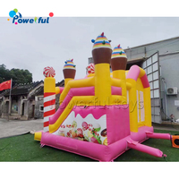 Castillo hinchable comercial Precio más barato Casa de rebote Castillo de salto inflable para niños con piscina tobogán para alquiler de fiestas