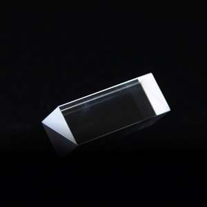 150 미리메터 매달려 크리스탈 유리 K9 등변 삼각형 프리즘 구멍 장식 - Product Image 4