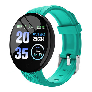 D18 Smart <b>Watch</b> for Men Women Digital OLED Sports Fitness Tracker Blood Pressure Monitoring Waterproof Compass Rubber - Product Image 5
