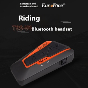 Xe Máy Mũ bảo hiểm với cho <span class=keywords><strong>Bluetooth</strong></span> Intercom ABS không thấm nước đầu gắn tai nghe không dây cho cưỡi - Product Image 2