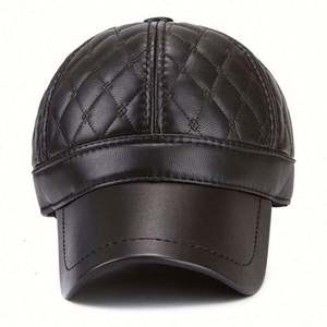 Gorra de Béisbol de Cuero para Hombre, Estilo Casual para Invierno, Venta al Por Mayor de Fábrica - Product Image 6