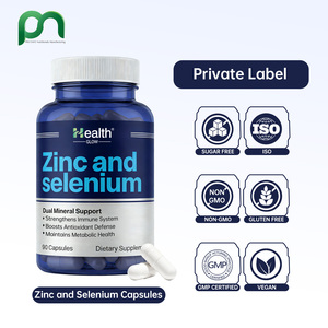 Cápsulas Veganas de Zinc y Selenio para Reforzar la Inmunidad, Suplementos de Salud Premium, Apoyo Diario para el Bienestar, Marca Privada para Adultos - Product Image 5