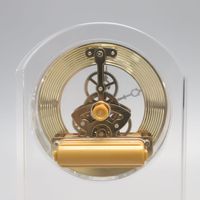 Horloge murale moderne en cristal makka et horloge tour modèle souvenir