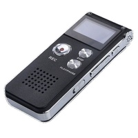 Enregistreur vocal numérique personnalisable avec 28 langues, longue durée de vie de la batterie, portable pour les réunions et conférences au bureau