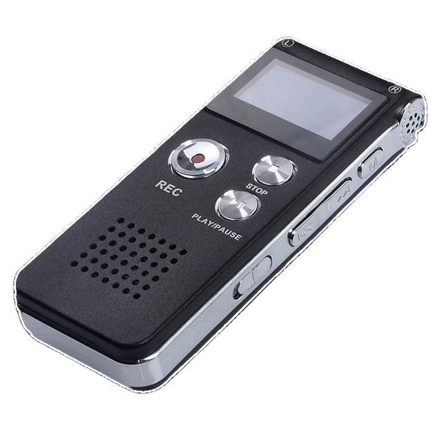 Customizable Digital Voice Recorder with 28 Languages Long Battery Life Portable for Office Meeting & Conference