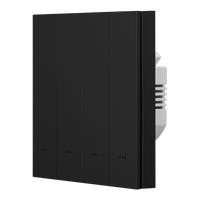 Lerlink A3 série nouveau Design interrupteur 1-4 Gang interrupteur voix avec Alexa Google Yandex Tuya WiFi Smart Life bouton poussoir interrupteur d'éclairage