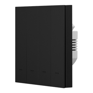 Lerlink A3 серия новый дизайн переключатель 1-4 Gang переключатель голосовой связи с Alexa Google Yandex Tuya WiFi Smart Life кнопочный выключатель света - Product Image 5