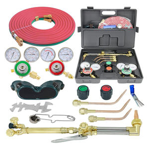 Strong Capacity Copper Brass Stainless Steel Welding Cutting <b>Brazing</b> Set Oxy Acetylene <b>Torch</b> Welding Kit - Product Image 2