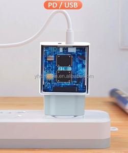 อะแดปเตอร์ชาร์จโทรศัพท์มือถือแบบพกพา 2.4A USB+PD ช่องเสียบ Type-C+USB สำหรับ iPhone 11 12 13 14 15 - Product Image 5