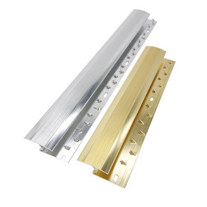 Hiện Đại Z-Hình Dạng Gốm Gạch <span class=keywords><strong>Trim</strong></span> 1.5Mm Dày Linh Hoạt Nhôm Thảm Cạnh Hồ Sơ Cho Trang Trí Nội Thất - Product Image 6