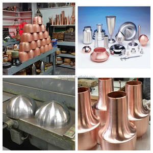 Suministro de fábrica Proceso de hilado de metal Maceta de latón personalizada Maceta de latón de diferentes tamaños - Product Image 6