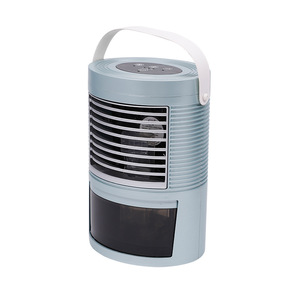 Portable Air Cooler Mini Water Cooling Fan Rechargeable <b>Battery</b> Operated DC For Home Desktop Use 10 <b>Square</b> Meters - Product Image 4