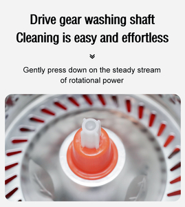 Mop xoay ép nước kép đa năng mới với bình chứa nước có thể tháo rời, dùng cho vệ sinh sàn nhà bếp gia đình - Product Image 3