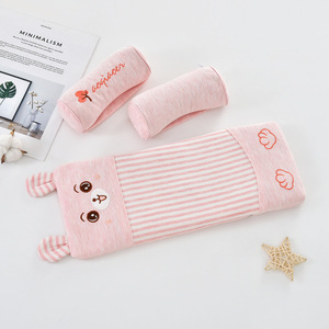 Newborn Baby Cartoon Rollover <b>Pillow</b> Bear-Shaped Kids' Bedding for Comfort and Safety - Product Image 2