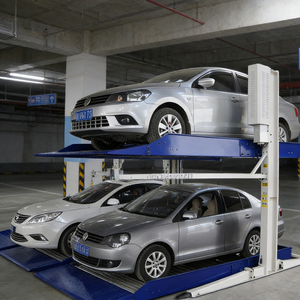 ลิฟท์จอดรถไฮดรอลิกแบบ 2 ชั้น ยี่ห้อ Easy Hydraulic รุ่น Steel <span class=keywords><strong>Auto</strong></span> <span class=keywords><strong>Parking</strong></span> Lift พร้อมกระบอกไฮดรอลิก-Tabitha TTPP606 ได้รับการรับรองมาตรฐาน CE พร้อมกุญแจสตาร์ท รับประกัน 5 ปี - Product Image 5
