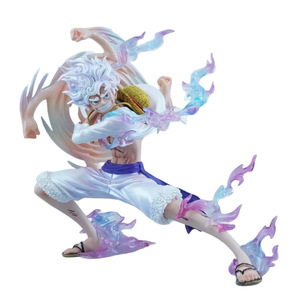 Figurine PVC à collectionner LX <span class=keywords><strong>Second</strong></span> <span class=keywords><strong>Gear</strong></span> Hit the Land <span class=keywords><strong>Luffy</strong></span> Nika, fabriquée en Chine, emballage boîte couleur - Product Image 5