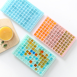 Silicone Ice Cube Trays 96 Squares Quick Freeze For Home Refrigerator Cooling - Product Image 1