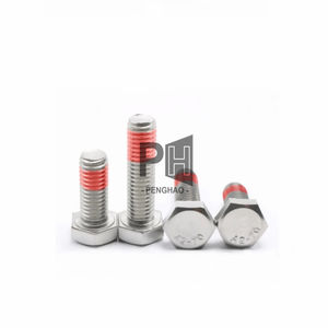 <span class=keywords><strong>Tornillos</strong></span> antisueltos personalizados Cabeza hexagonal de acero inoxidable 304 Parche de nailon <span class=keywords><strong>rojo</strong></span> <span class=keywords><strong>Tornillos</strong></span> antisueltos de 360 grados <span class=keywords><strong>Tornillos</strong></span> Nylock M6 M8 Pernos - Product Image 2