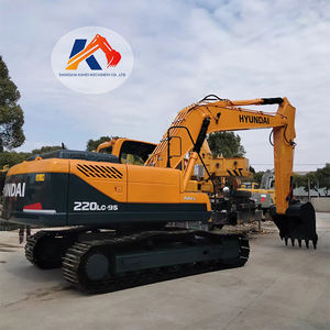 Pelle sur chenilles 220-9s de haute qualité 22 tonnes R220LC-9s Hyundai d'occasion avec moteur à noyau et prix du moteur - Product Image 1