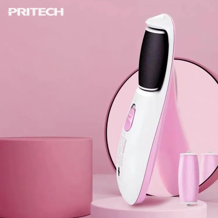 PRITECH-eliminador de callos recargable con adaptador de carga, venta al por mayor