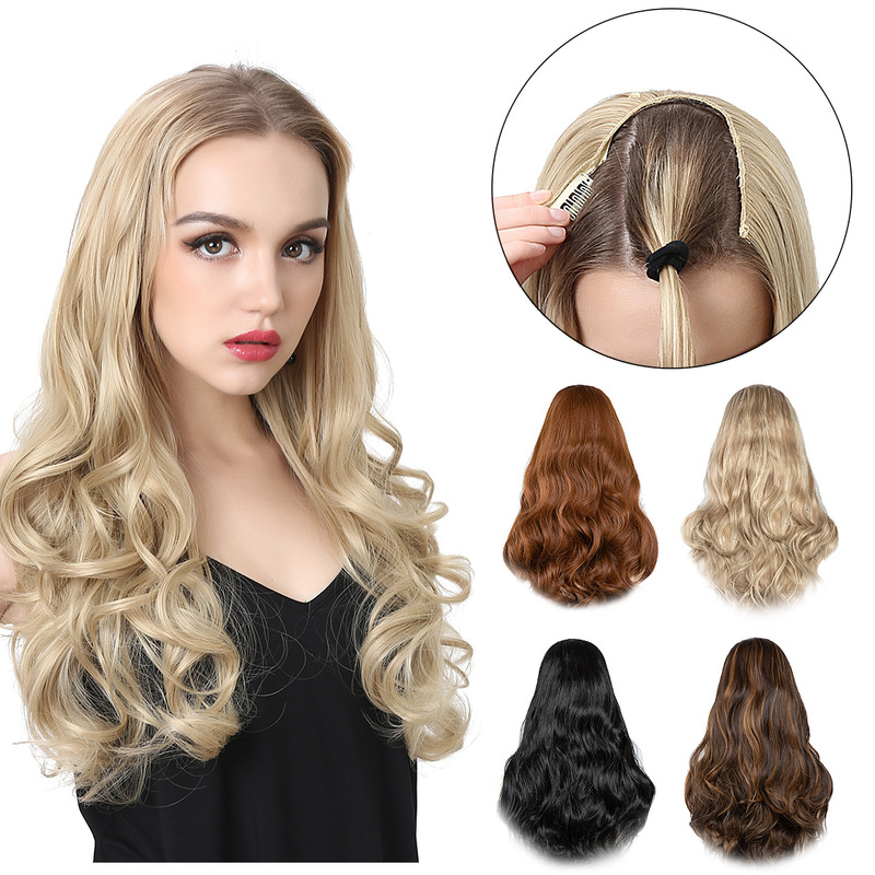 Synthetic Fiber Straight Hair Mechanism Hair