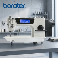Machine à coudre plate informatisée à point noué simple aiguille B-9988 D3 avec écran tactile, commande vocale et coupe-fil automatique – Offre Spéciale