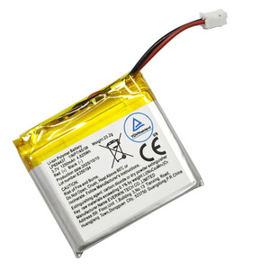 Аккумуляторная батарея TUV Certified Liquid Battery Pack 3.7V 1250mAh с PCM и выводами для подключения, литий-ионный полимерный аккумулятор EWT Quality LP654437, 800 циклов заряда - Product Image 3