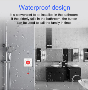 Tuya ông già SOS cảnh báo thông minh Wifi 2.4G nút gọi khẩn cấp bán buôn nhà thông minh người cao tuổi khẩn cấp nút hoảng loạn không dây - Product Image 3