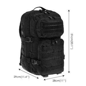 45L Waterproof Custom Molle Tactical <b>Backpack</b> Rucksack Outdoor Travel Climbing Hiking Hunting Multifunctional <b>Backpack</b> - Product Image 2